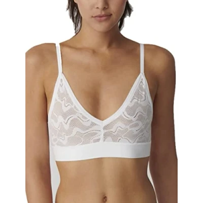 Imagen de sloggi Mujer Go Allround Lace Bralette, Blanco, Talla única