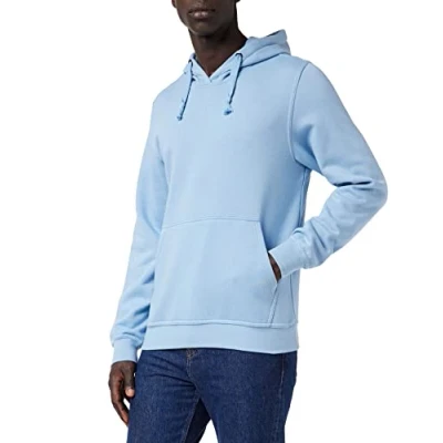 Imagen de CliQue Basic Sudadera con Capucha, Azul (Light Blue), XXXL para Hombre
