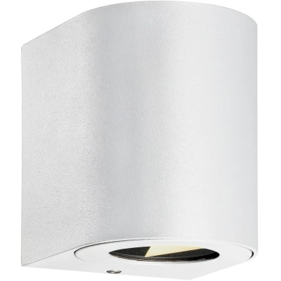 Imagen de Nordlux Aplique LED de exterior Canto 2, 10 cm, blanco