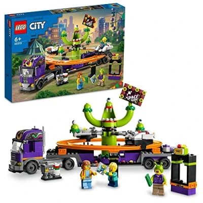 Imagen de LEGO Camión Urbano con carrusel Espacial, Juego Raro