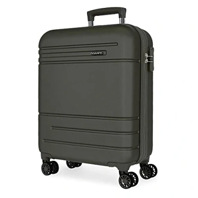 Imagen de Movom Galaxy Maleta de cabina Negro 40x55x20 cms Rígida ABS Cierre combinación lateral 37L 3,08 kgs 4 Ruedas dobles Equipaje Mano