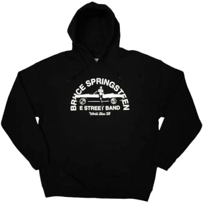 Imagen de Rock Off officially licensed products Bruce Springsteen Tour 2023 Leaning Car Sudadera con capucha, Negro, XL