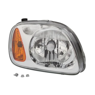 Imagen de TYC 20 6275 05 2 Faros derecha H4 amarillo con portalámparas, sin electromotor NISSAN: MICRA