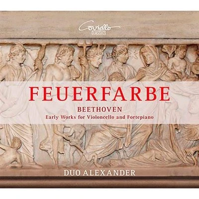 Imagen de Feuerfarbe/ Beethoven: Obras Para Violonchelo