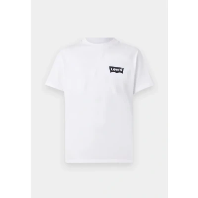 Imagen de Levi&#039;s Graphic Crewneck tee Camiseta, Color BW White, S para Hombre