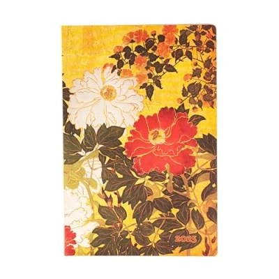 Imagen de Paperblanks Agende 12 Mesi Flexis 2025 Natsu Mini Orizzontale Chiusura con Fascia Elastica
