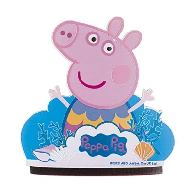 Imagen de Dekora Cake Topper para Reposteria Peppa Pig Medidas: 12x12,5 cm
