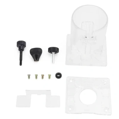 Imagen de Base de Enrutador Para Recortadora Carpintería, Plástico Transparente, Dura Recortadora, Escudo Protector Accesorio Herramientas Eléctricas(Thickened)