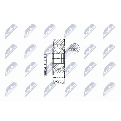 Imagen de NTY NPW VV 004 Flector posterior 78, 78 VOLVO: XC90 I