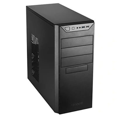 Imagen de Antec 0 761345 92048 3 Carcasa de Ordenador, Color Negro