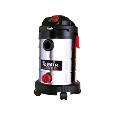 Imagen de Cevik PRO30XT Aspirador sólidos y líquidos (ruedas, 1400 W, 230 V) color gris metalizado