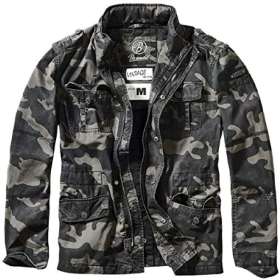 Imagen de Brandit Britannia Jacket, color: darkcamo, size: M