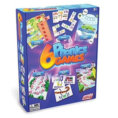 Imagen de Junior Learning Different Phonics Games (Set of 6) by