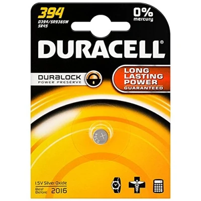 Imagen de Duracell Pila especial para reloj 394 Blister Pequeño x1