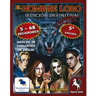 Imagen de Ediciones MasQueoca El Hombre Lobo Edicion Definitiva Ultimate Werewolf (Español)