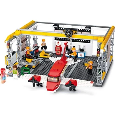 Imagen de Sluban SB 101380372 Juego De Ladrillos para Construcción Aeródrom, Multicolor, Small (SlubanM38 B0372)
