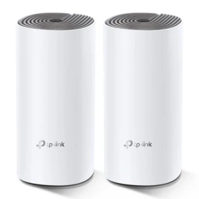 Imagen de Sistema Wi Fi Mesh TP Link DECO E4 (2 pack), Inteligente, Doble Banda, AC1200