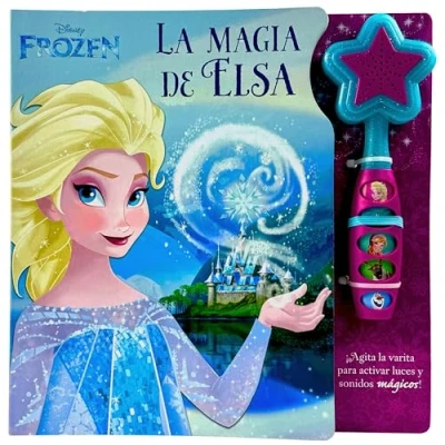Imagen de LA MAGIA DE ELSA. DISNEY FROZEN. LIBRO CON VARITA MÁGICA (MAGIC WAND)