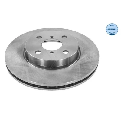 Imagen de MEYLE 30 15 521 0060 Disco de freno Eje delantero 258 22 4 100 ventilado ORIGINAL Quality TOYOTA: Yaris II Hatchback, III Hatchback