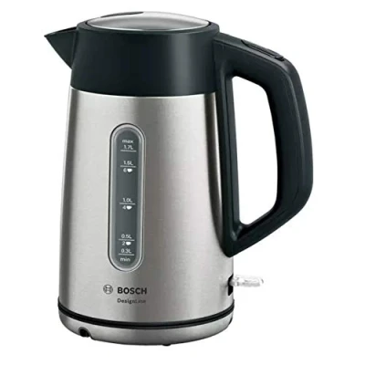 Imagen de Bosch DesignLine Hervidor de agua (1,7 l) Frontal brillante. acero inoxidable