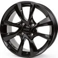 Imagen de OXXO 4Taladro(s) 15Pulgada 100mm Llanta de aleación OBERON 4 negro OX07 551540 M1 03
