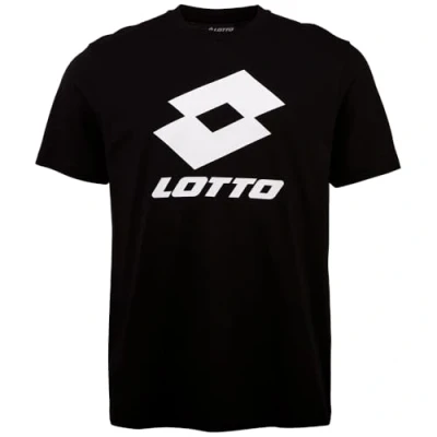 Imagen de LOTTO 1124002 Camiseta para Hombre, Corte Regular, Caviar, XL