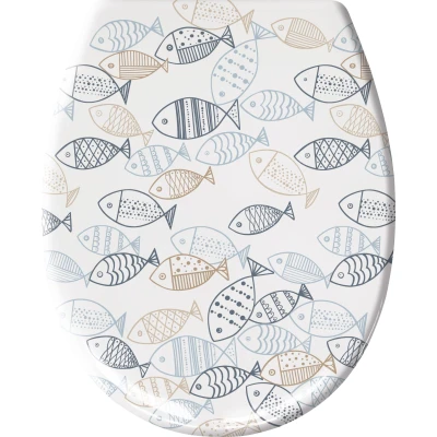 Imagen de Kleine Wolke Asiento de inodoro termoestable multicolor, 37 x 45 cm