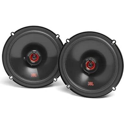 Imagen de JBL Club 620F Juego de Altavoces Coche 2 vías Harman Kardon Echo Auto 180 vatios para instalación en Plano Piezas Altavoz Grande 16 17 cm 6,5 Pulgadas sin Cubierta Rejilla
