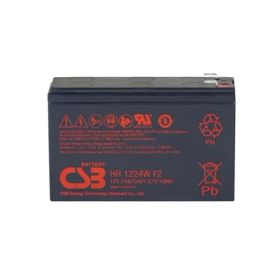 Imagen de CSB hr1224 W Plomo ácido (VRLA) 12 V Batería Recargable