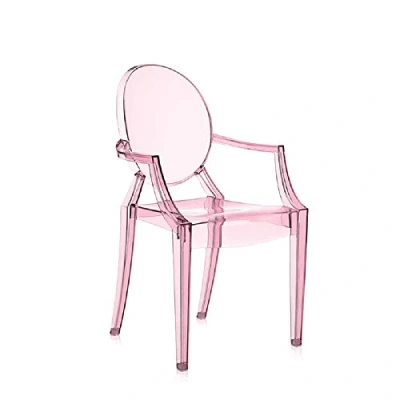 Imagen de Kartell Lou Ghost Silla, Rosa, 39 x 37 63 cm