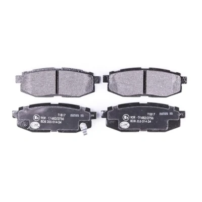 Imagen de HELLA 8DB 355 014 341 Juego de pastillas freno con avisador acústico desgaste SUBARU: Forester IV, Impreza III Hatchback, Tribeca