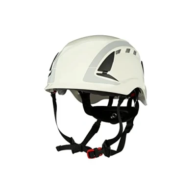 Imagen de 3M SecureFit Casco de protección, X5001V CE, blanco, con ventilación, reflectante, CE