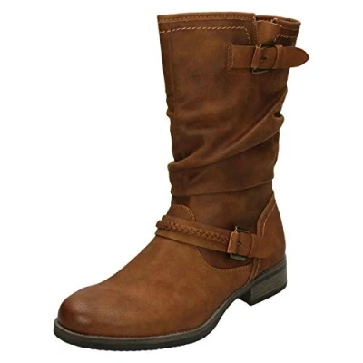 Imagen de Rieker 98860, Botas Altas Mujer, Marrón (Nuss/Nuss 22), 42 EU