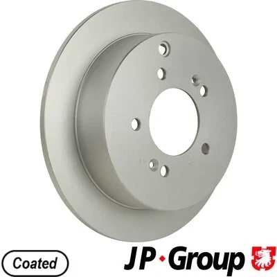 Imagen de JP GROUP 3563200100 Disco de freno Eje trasero 284 10 5 macizo revestido KIA: Sportage III, II, HYUNDAI: ix35, Tucson, Santa Fe I