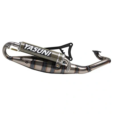 Imagen de Escape Yasuni Scooter R Amarillo Carbon para Mina Relli Tumbado