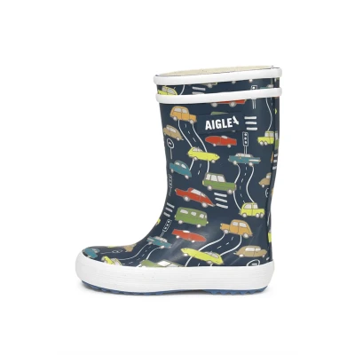 Imagen de Aigle Lolly POP PLAY Unisex Botas de agua para niños, Talla: 31, Navy blue Zapatos