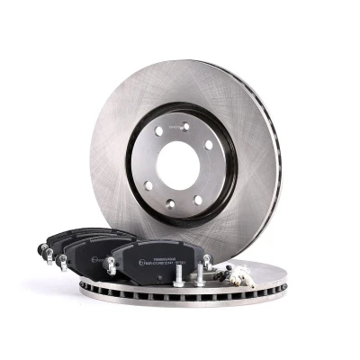 Imagen de MAPCO 47565 Kit de discos y pastillas freno Eje delantero ventilado con contacto avisador desgaste CITROËN: C5 II Familiar, Hatchback