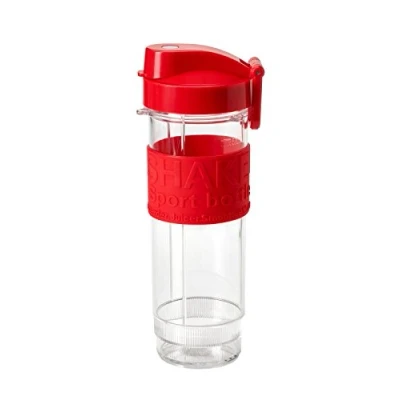 Imagen de Concept Casa sm338 sb3382 Mix recipiente con tapa de hidratación los dispositivos X, 0,57 L, color rojo