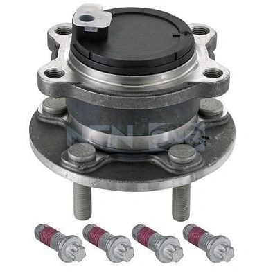 Imagen de SNR R152.81 Juego de cojinete rueda con anillo sensor magnético incorporado FORD: Focus 3, 3 Turnier, Mk3 Furgón / Familiar