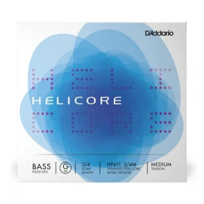 Imagen de D&#039;Addario Helicore 3/4 Scale Medium Tension Pizzicato Bass Single G String