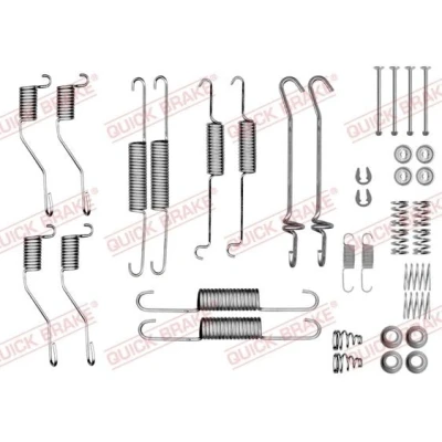 Imagen de QUICK BRAKE 105 0852 Juego de accesorios, zapatas freno