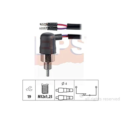 Imagen de EPS 1.860.047 Interruptor, piloto de marcha atrás Made in Italy OE Equivalent MITSUBISHI: PAJERO 1 norauto, oscaro, mister auto