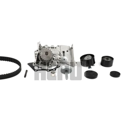 Imagen de HEPU PK08421 Bomba de Agua + Kit Distribucion sin rueda dentada árbol levas 132 RENAULT: MEGANE 2, CLIO 3, 3
