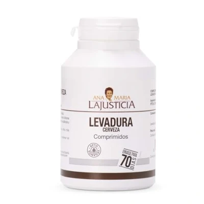 Imagen de ANA MARIA LAJUSTICIA Levadura de Cerveza, 280 Comprimidos Apoyo a la Salud Digestiva Enriquecimiento Dieta con Vitaminas B