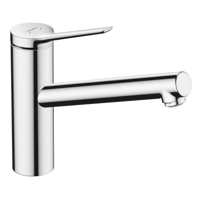 Imagen de hansgrohe Zesis M33 Grifo de cocina baja presión con caño 150 mm, para calentador agua abierto, orientable, 1 tipo chorro, cromado