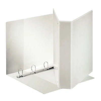 Imagen de Esselte Panorama Ring Binders 4 x 50 mm White Carpeta de cartón (Color blanco, 5 cm)