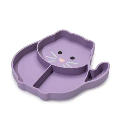 Imagen de Plato de Silicona con Ventosa Cat