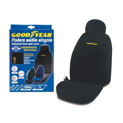 Imagen de Goodyear 77119black funda individual universal para coche, colores surtidos: Azul, negro y gris.