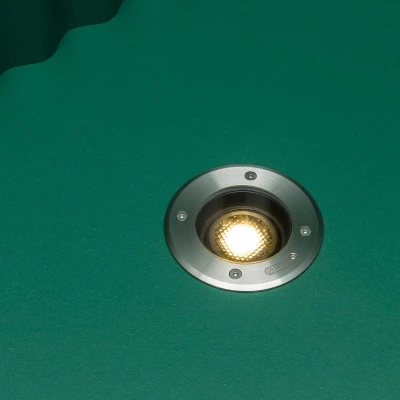 Imagen de Faro Barcelona 70310 GEISER LED Lámpara empotrable orientable gris GU10
