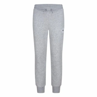 Imagen de Converse Signature Chuck Patch Unisex Pantalones deportivos para niños, Talla: 132/147, Dark grey heather/black